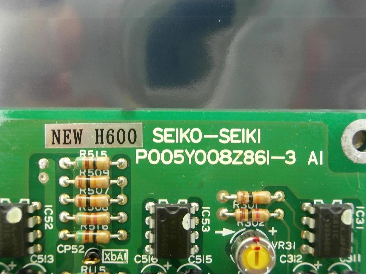 Used Seiko Seiki P005Y008Z861-3 AI Resistor Board PCB H600 SCU-H1000C Used Working