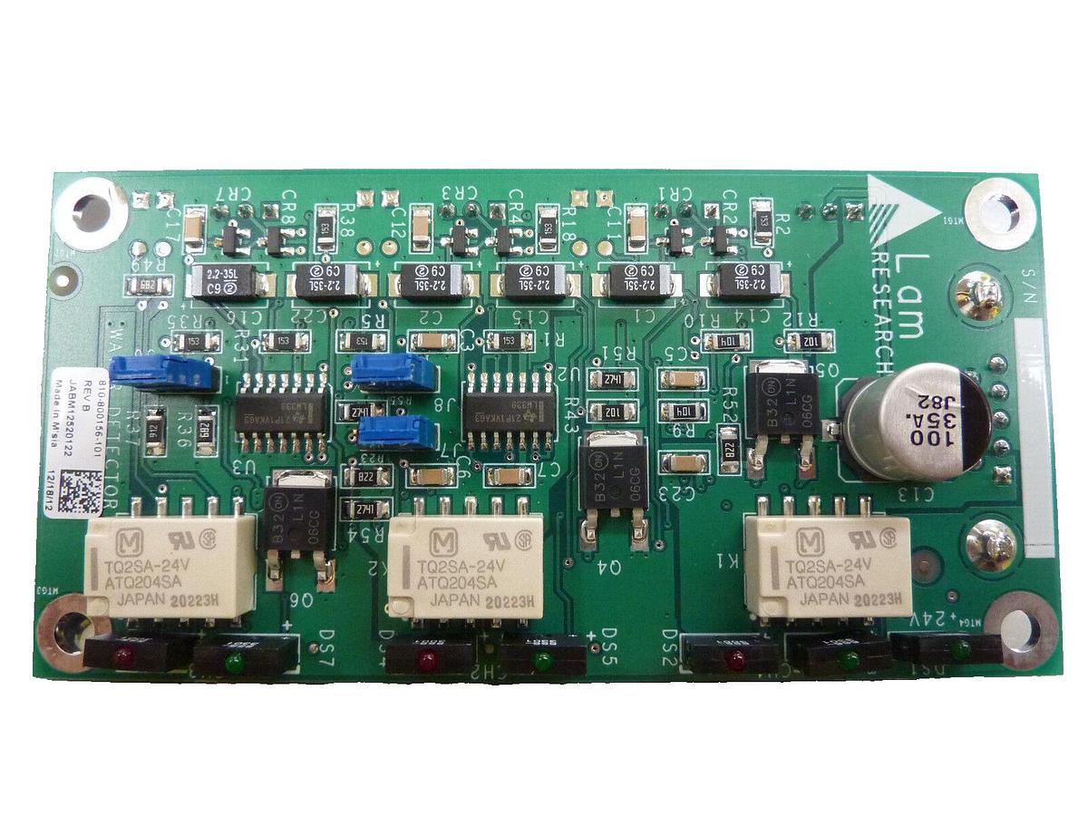 Used Lam Research 810-800156-101 Water Detector PCB 710-800156-101 Working