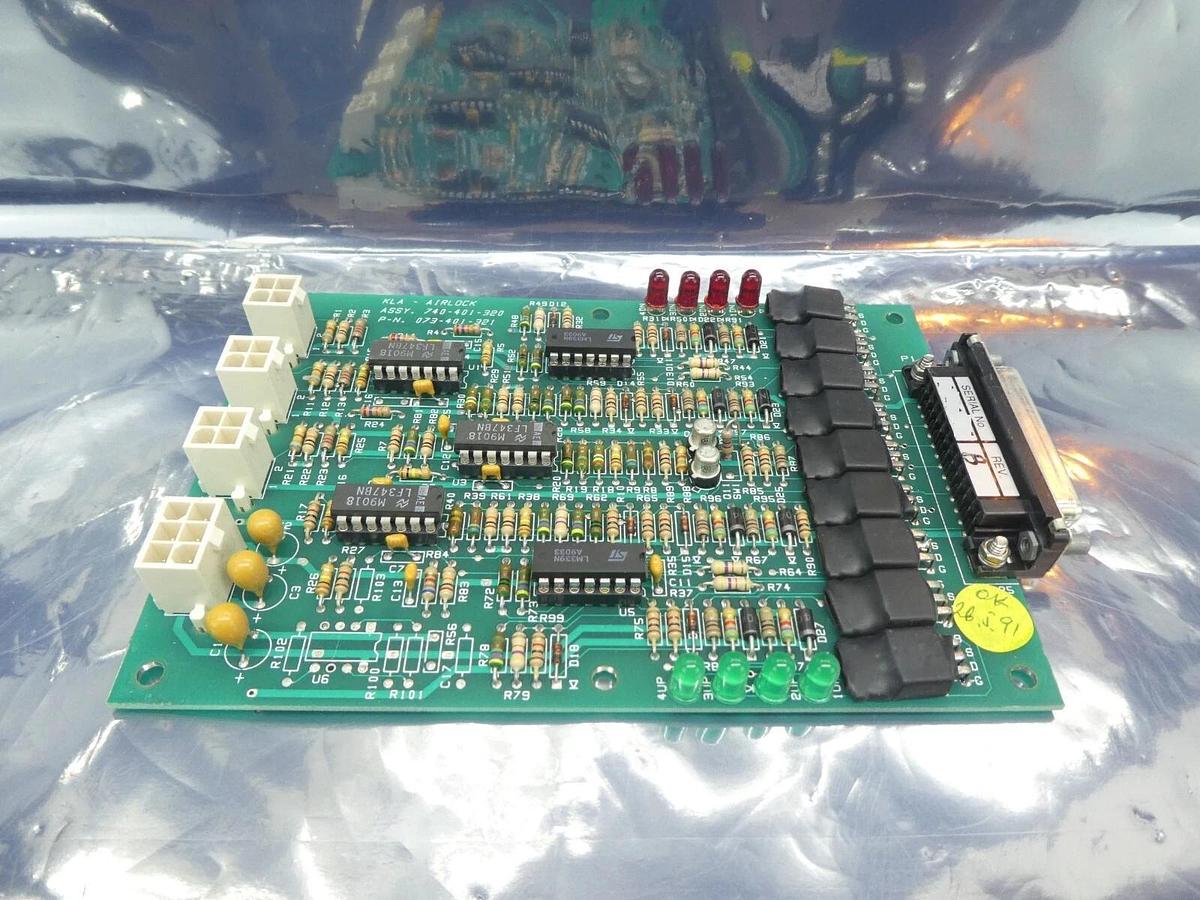 Used KLA-Tencor 073-401-321 Airlock PCB 740-401-320 eS31 E-Beam System Working Spare