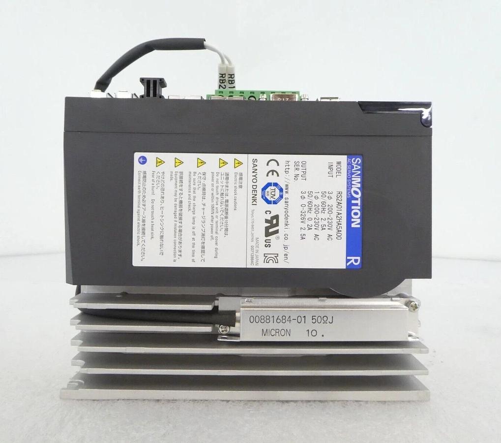 Sanyo Denki RS2A01A2HA5A00 AC Servo Amplifier SANMOTION R New Surplus