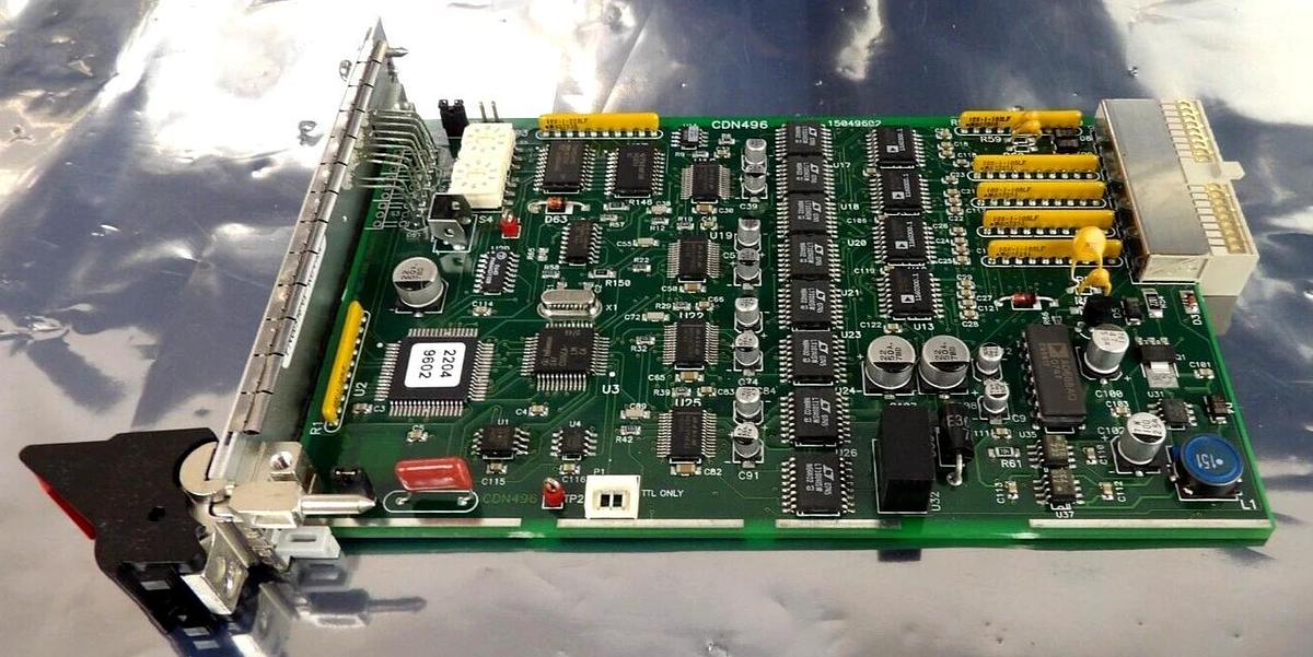 Used DIP 15049602 DeviceNet I/O PCB Card CDN496 AMAT 0190-04397 MKS Working