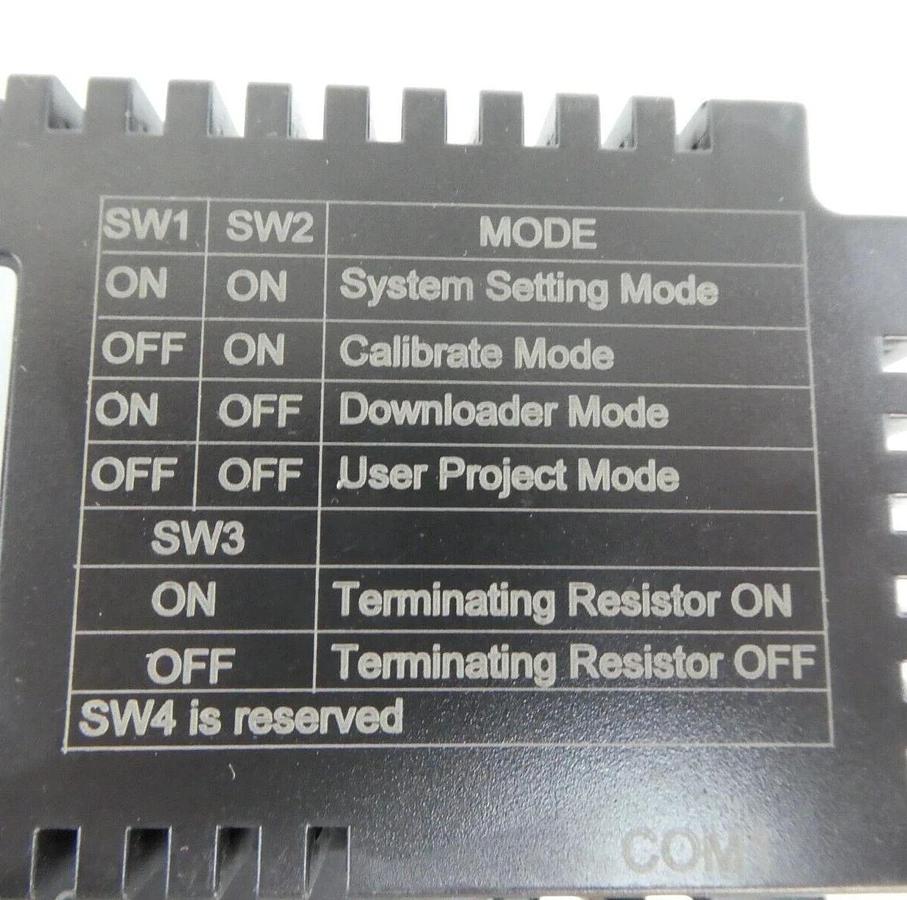 Used Omron NB3Q-TW01B Interactive Display Panel Operator HMI Touch Screen Working