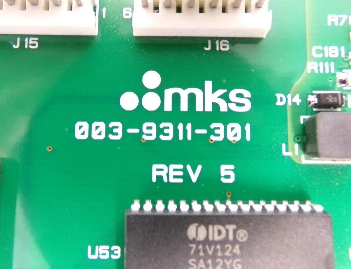 Used MKS Instruments 1021442-001 RF Generator PCB 003-9311-301 Optima Working Surplus