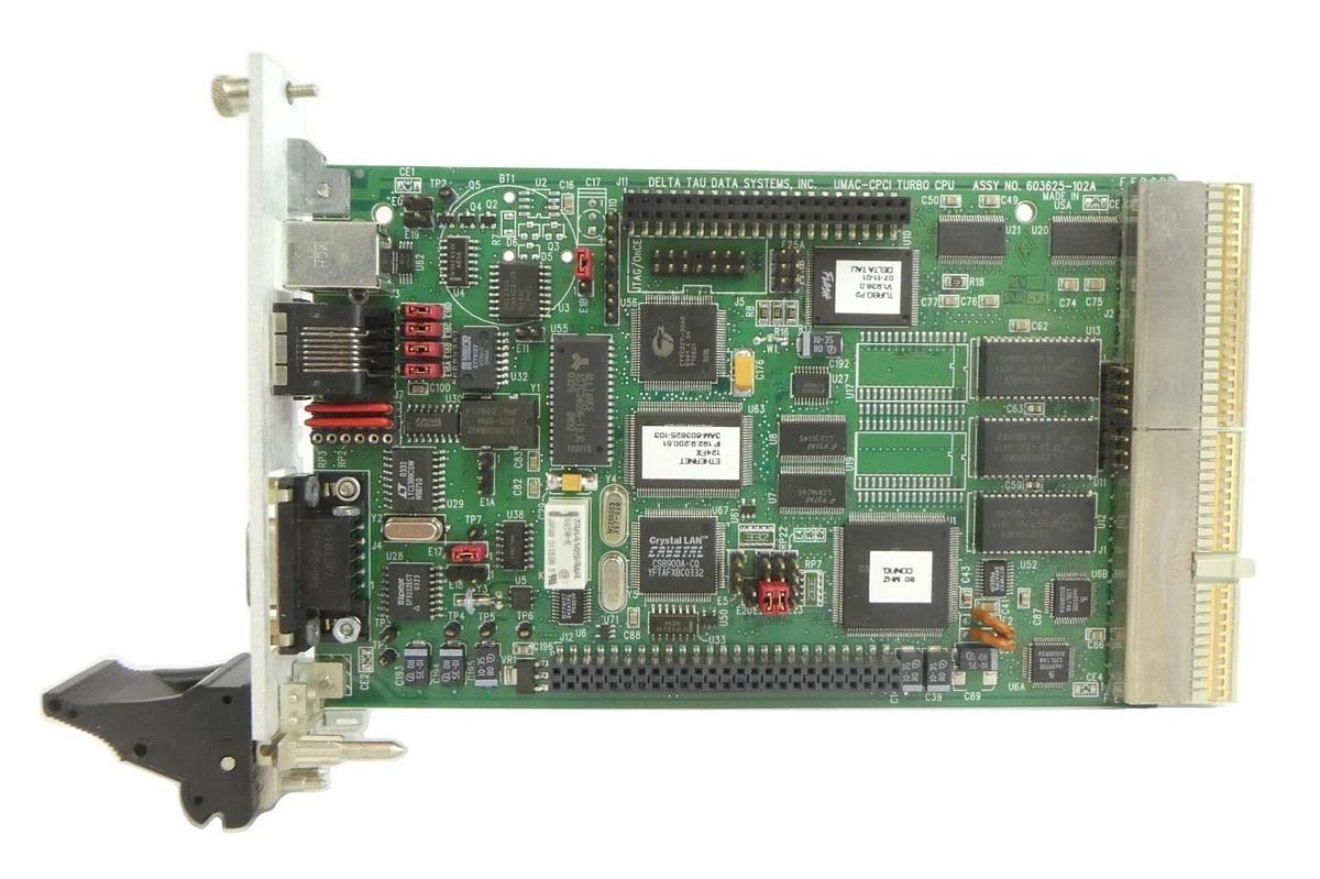 Used Delta Tau 603625-102A UMAC-CPCI Turbo CPU PCB Card AMAT 0190-26873 Working