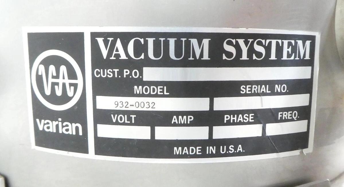 Used Varian 932-0032 Multi Port Experiment Ion Pump Vacuum Chamber VSEA Untested