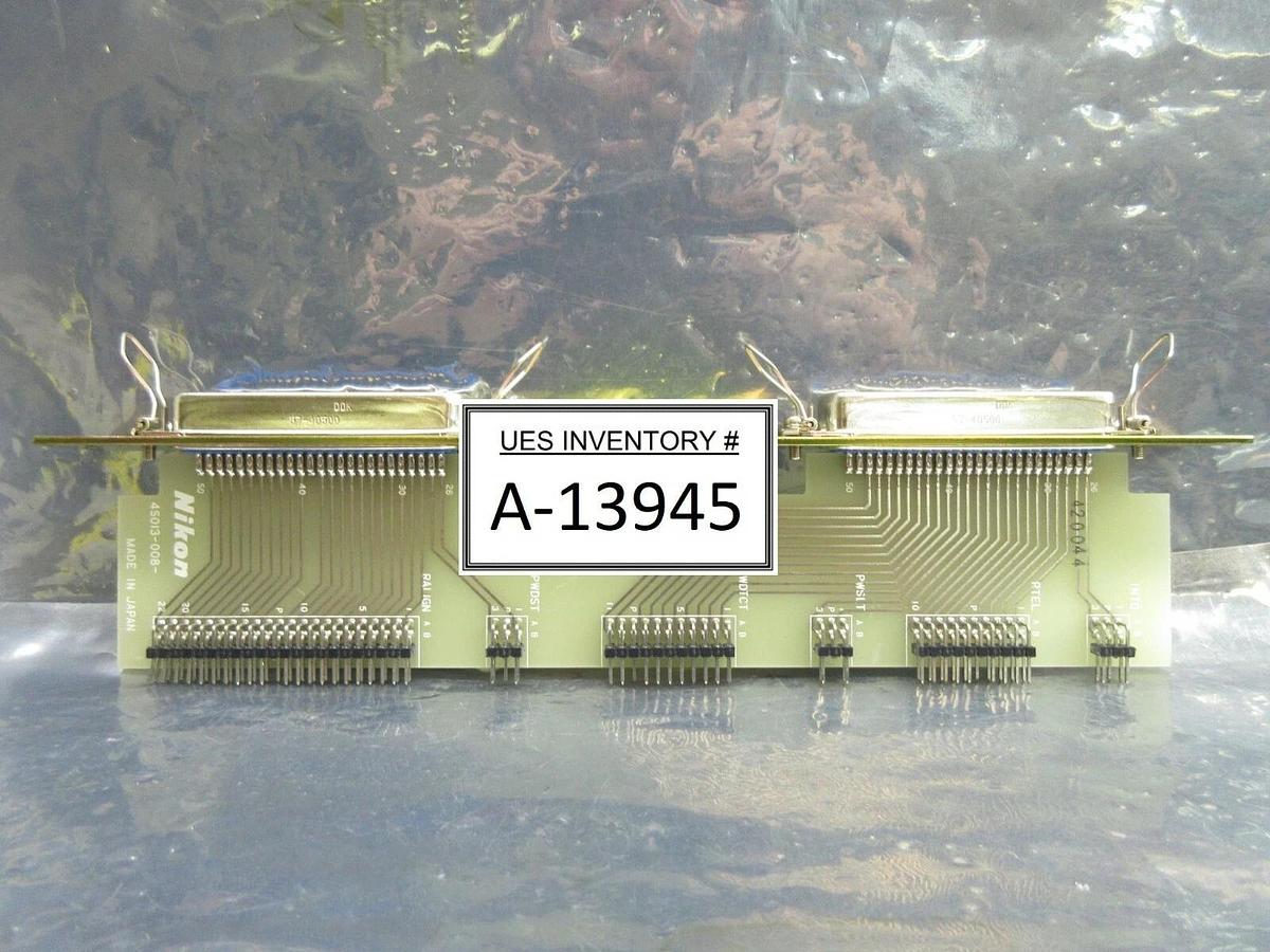 Used Nikon 4S013-008 Interface Board PCB NSR-1755G7A Step-and-Repeat G-Line Used