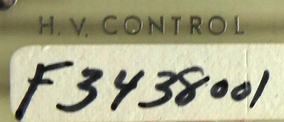 Used Varian D-F3438001 HV Control PCB Card D-F3439001 Working Surplus