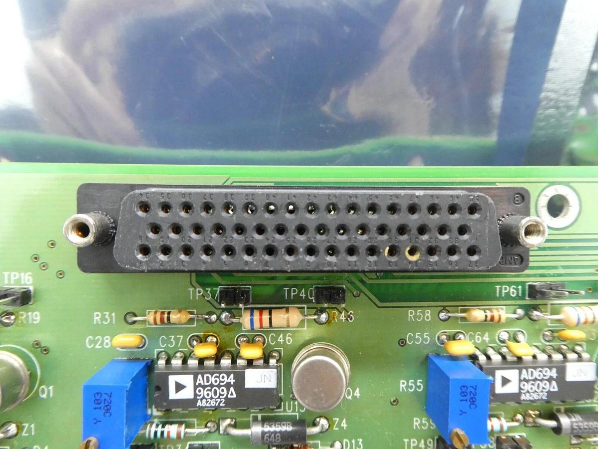 Used ETO Ehrhorn Technological ABX-X349 Analog I/O PCB AMAT Centura ETO Rack Working