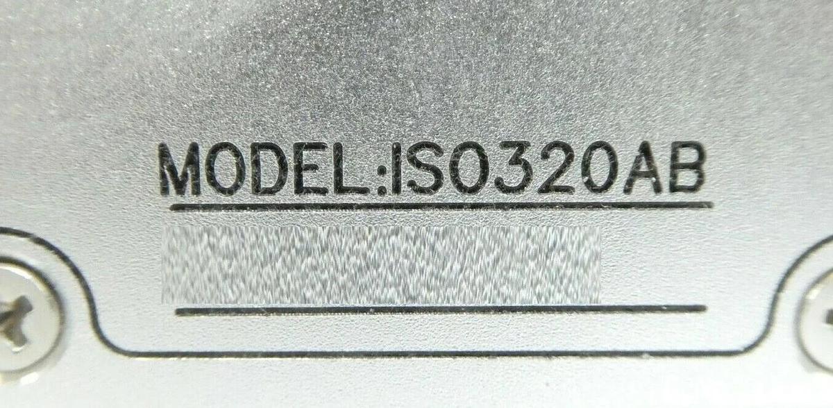 Used Genesis Vacuum Technology ISO320AB Radial Vane Throttle Valve Working Surplus