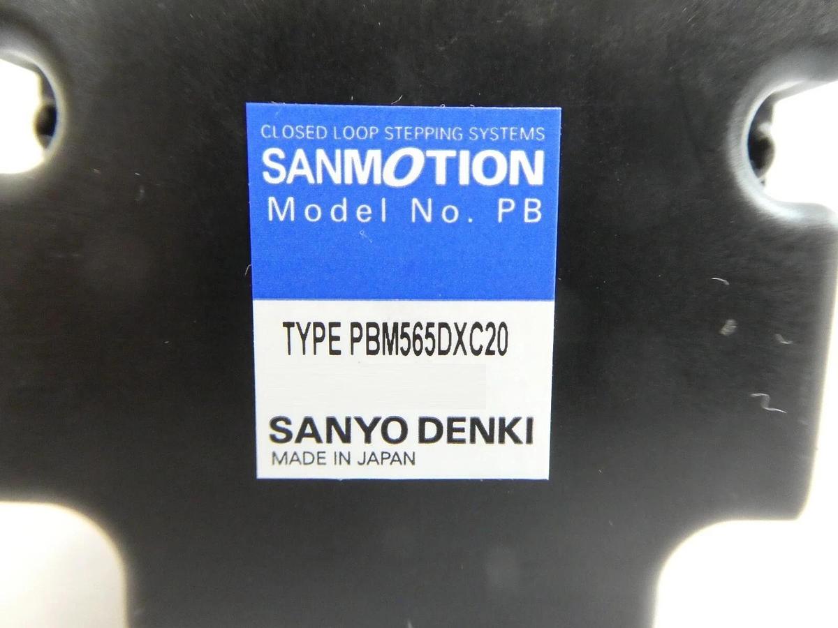 Used Sanyo Denki PBM565DXC20 Servo Stepping Motor PBM565DXC20A01 Lot of 2 Working