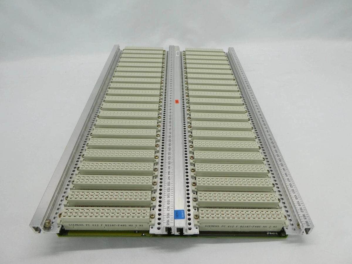 Used Siemens C79458L7000B22 21-Slot Backplane PCB Balzers Unaxis LLS 502 Working