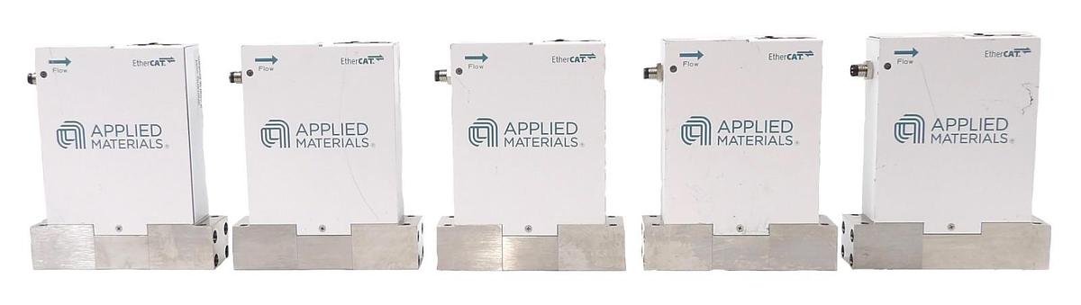 Used AMAT Applied Materials EtherCAT Mass Flow Controller MFC Reseller Lot of 5