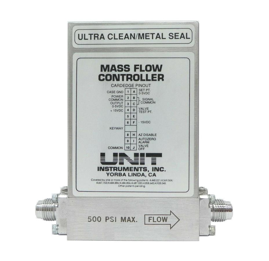 Used UNIT Instruments UFC-8160 Mass Flow Controller MFC 20 SLM N2 Working Spare