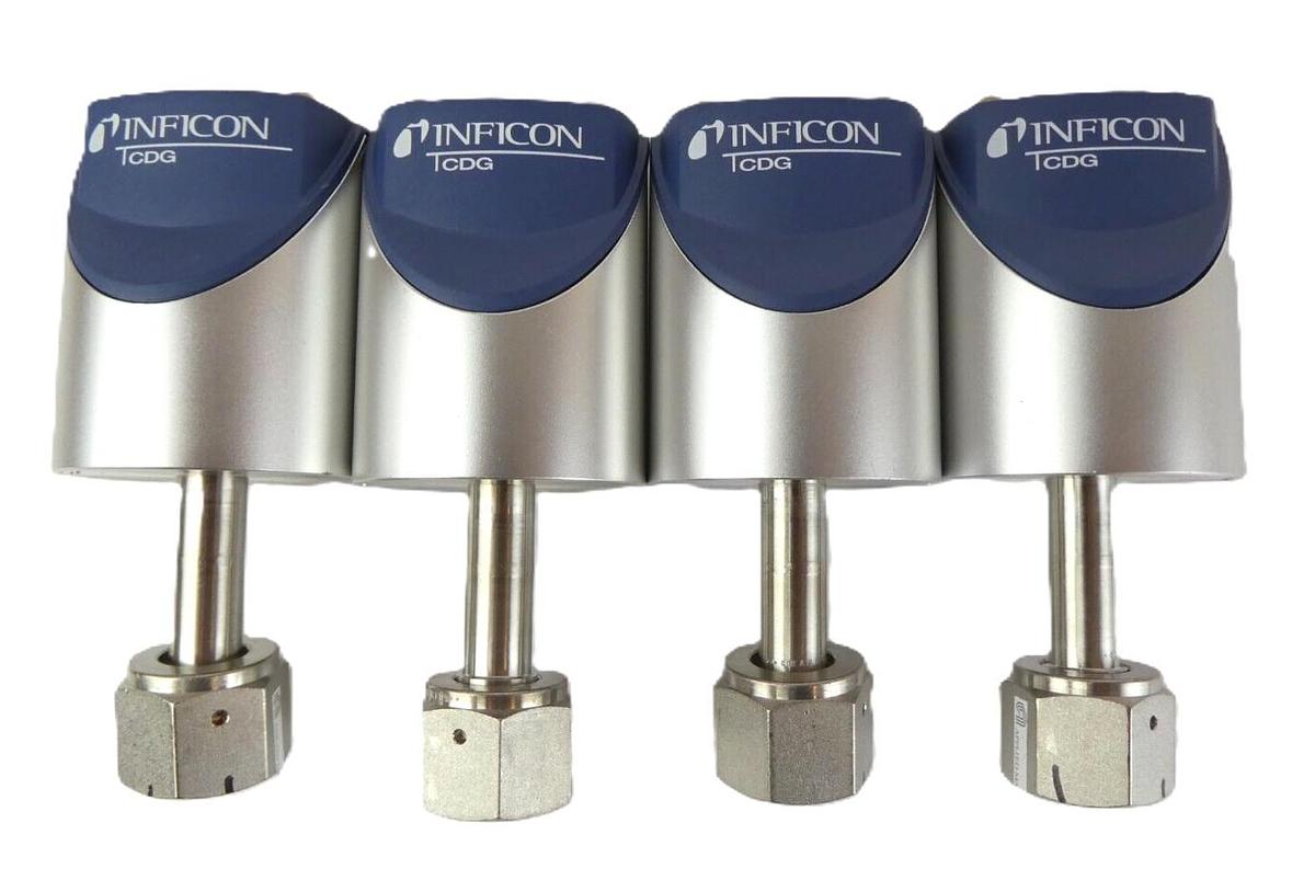 Used Inficon 3CB1-F5E-2300 Capacitance Diaphragm Gauge CDG025D Lot of 4 Working Spare