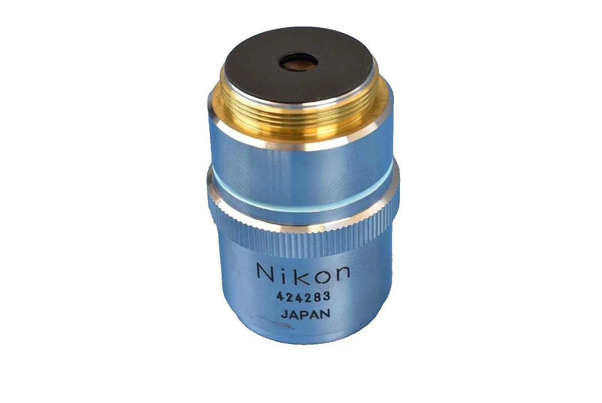 Used Nikon Precision M Plan 40 0.5 ELWD Microscope Objective 210/0 Working Surplus