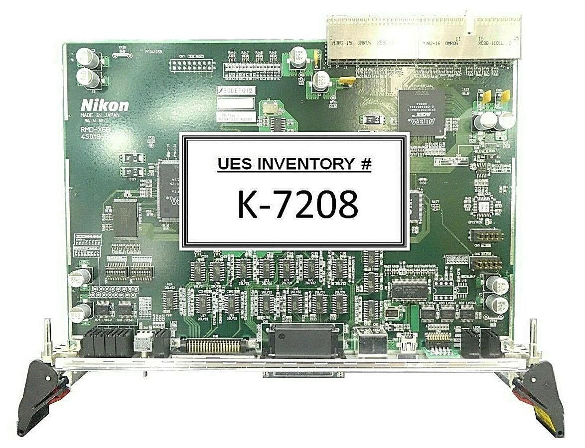 Used Nikon 4S019-614-Ⓐ RMD-X6B PCB Card NSR FX-601F Step-and-Repeat FPD Working
