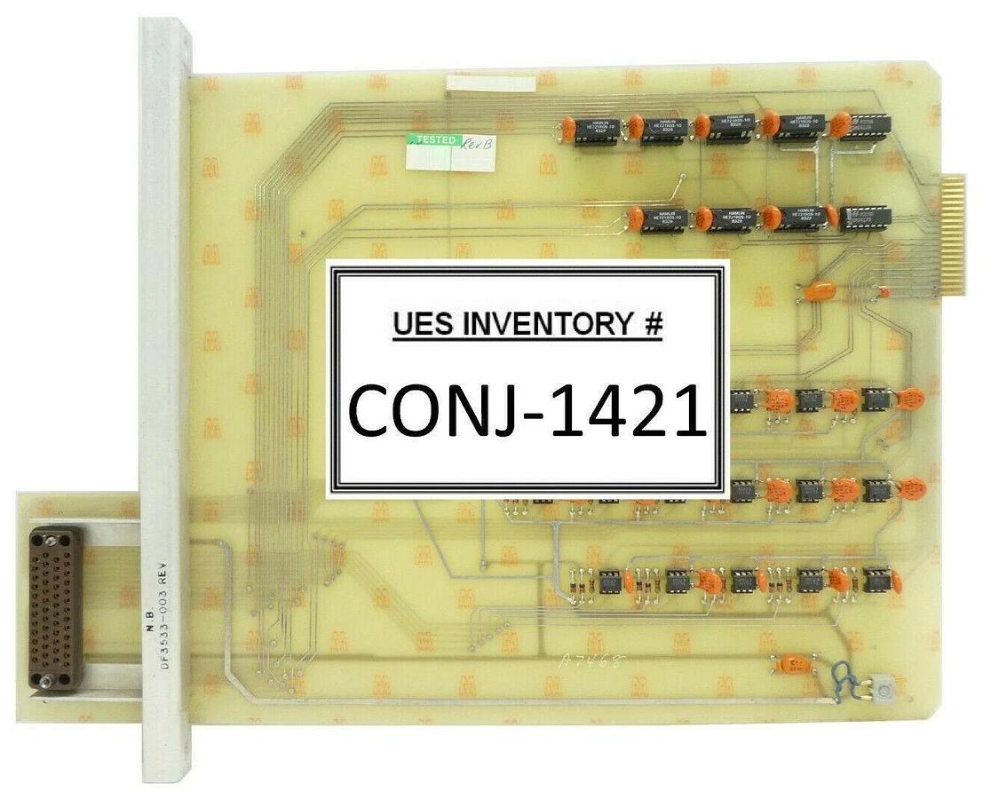 Used Varian Semiconductor VSEA E-F3849001 Isolation Interlock PCB Rev. B Working