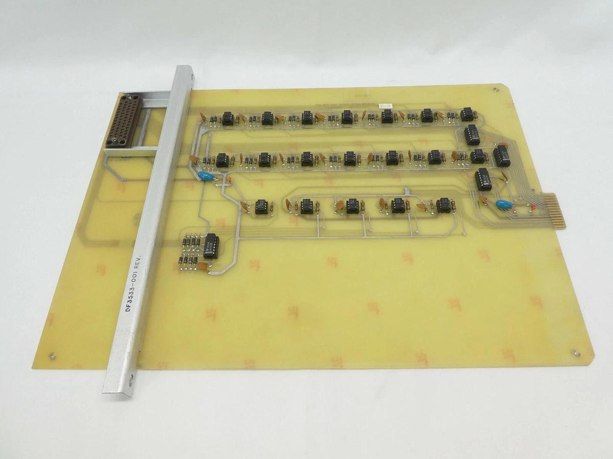 Used Varian Semiconductor VSEA E-F8340001 Data Logger Optical Isolation PCB Rev. A