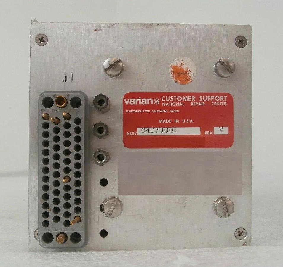 Used Varian 04073001 Accel/Decel Power Supply MDL-2/10 Rev. V Working Surplus