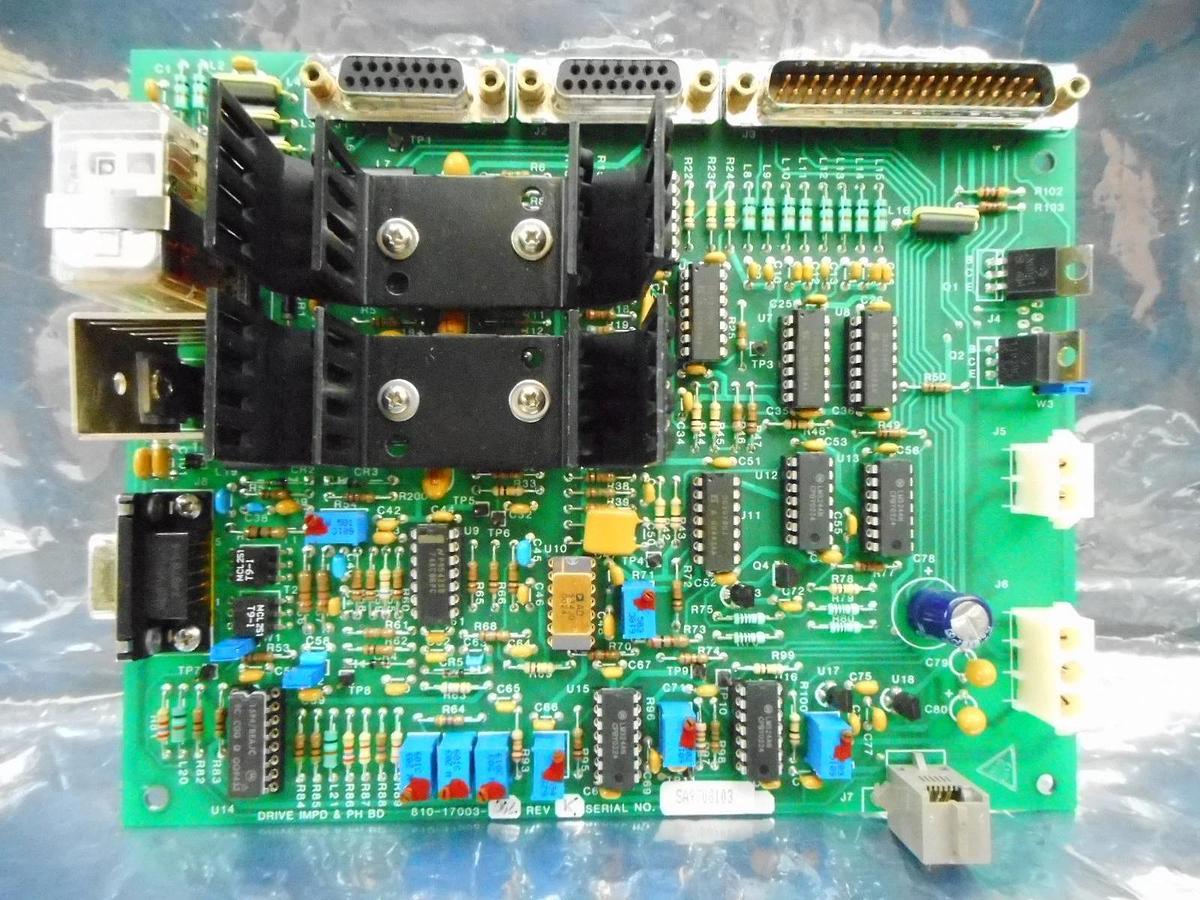 Used Lam Research 810-17003-002 Rev. K Drive IMPD & PH BD PCB Untested AS-IS