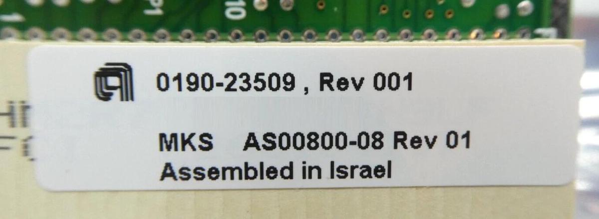 Used MKS Instruments TeNTA AS00800-08 Quad Serial PCB Card AMAT 0190-23509 Working