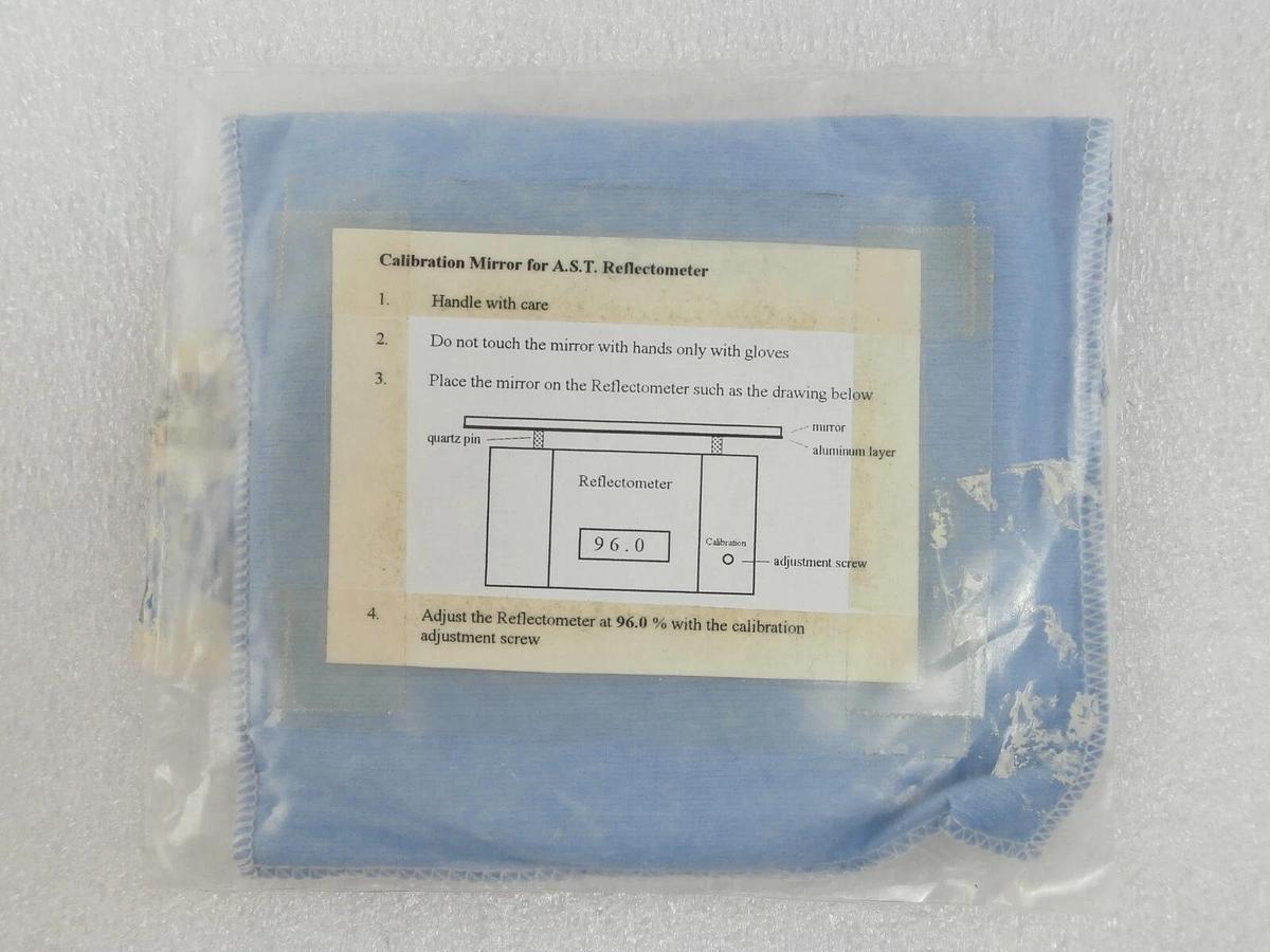 Used Steag AST Elektronik 17000167 S-Reflectrometric and Calibration Mirror Working