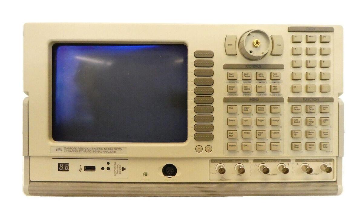 Used Stanford Research Systems SR785 Dual Channel Dynamic Signal Analyzer Surplus