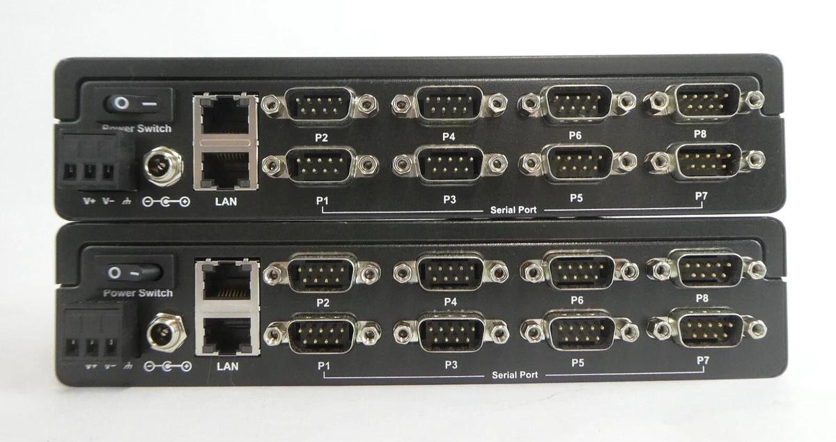 Used Moxa Nport 5610-8-DT 8-Port Serial Device Server Nport 5610-8-DT Working