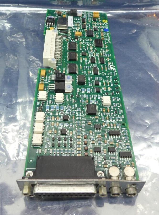 Used AE Advanced Energy 2300680-A 25 Pin Analog Interface PCB Card 1310001 Working