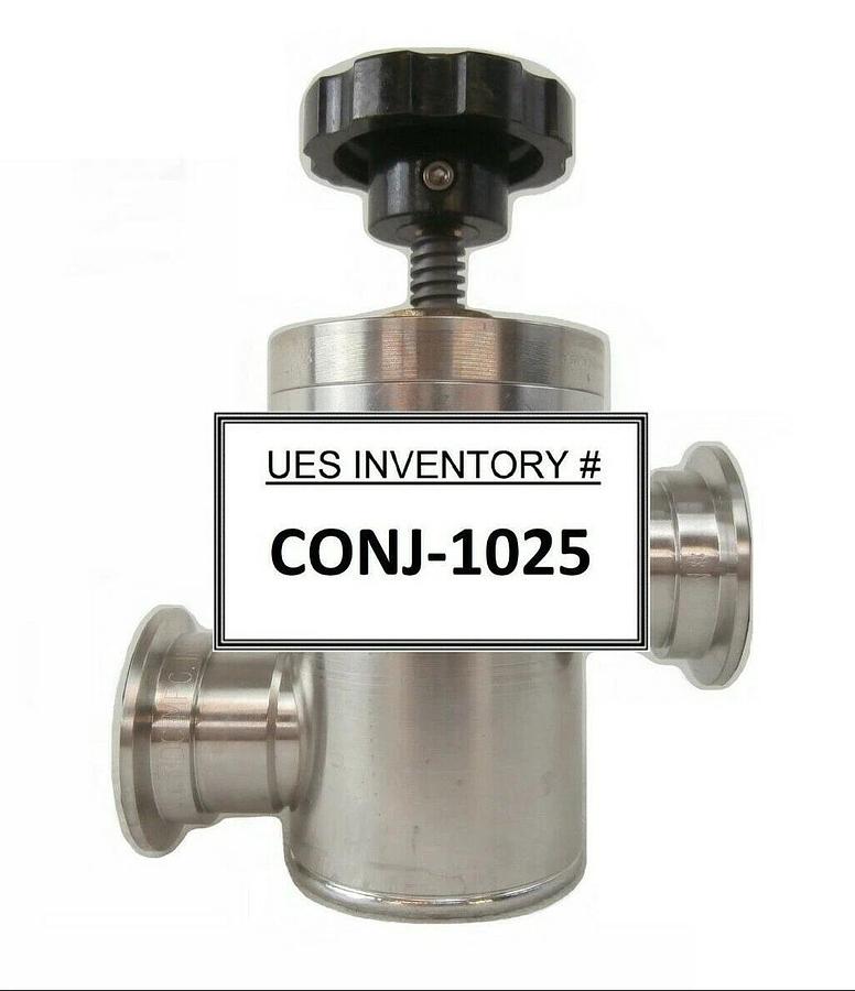 Used MDC Vacuum Products KIV-150 Manual Pneumatic In-Line Valve 320054 Working Spare