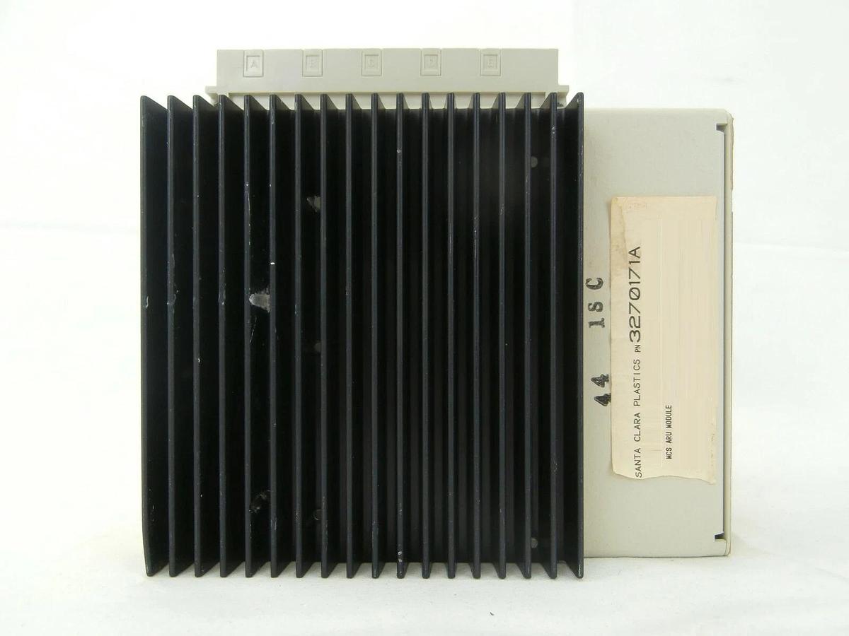 Used SCP Santa Clara Plastics 3270171A Auxiliary Relay Unit MCS ARU Module Used