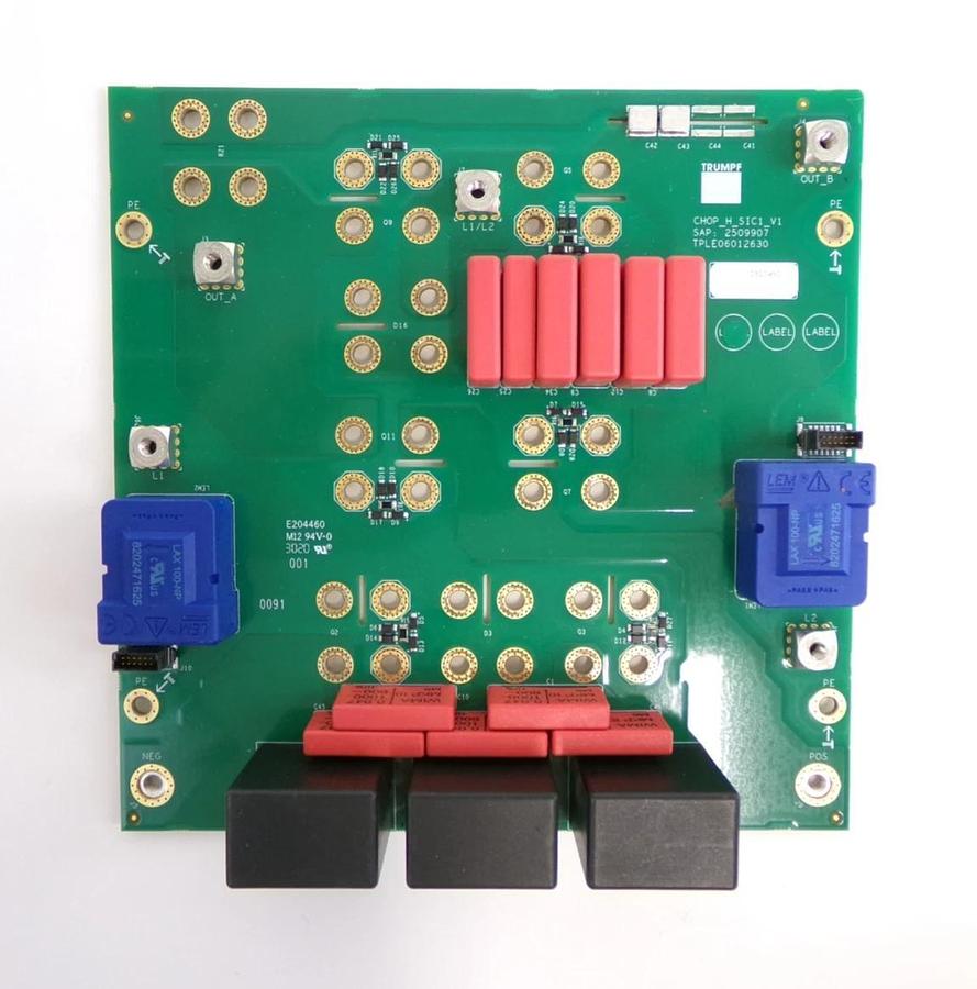Used Trumpf Huttinger 2523460 PCB CHOP H SIC1 V1 TruPlasma Lot of 3 Working Surplus