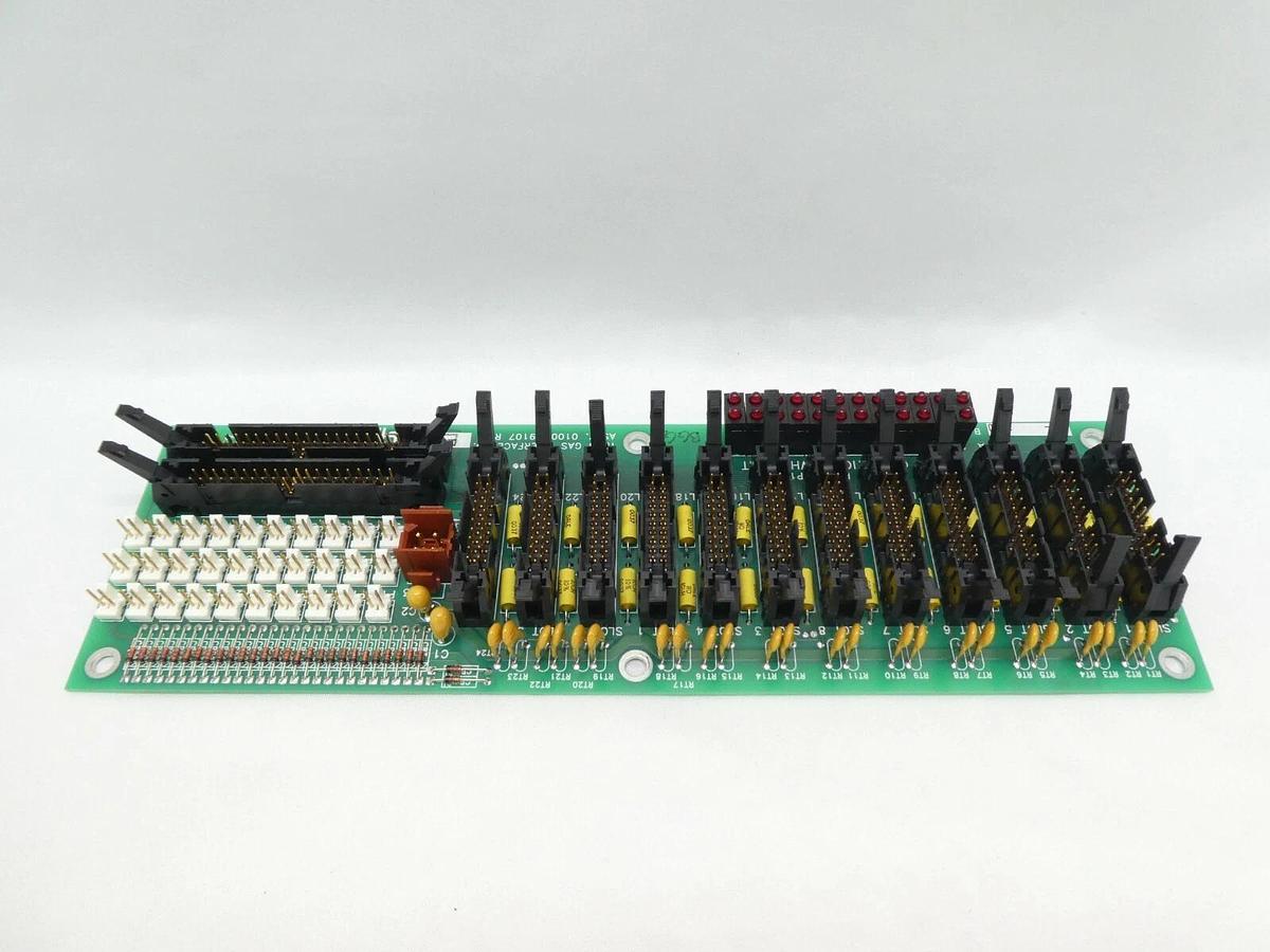 Used AMAT Applied Materials 0100-09107 TEOS Gas Interface Board PCB Working