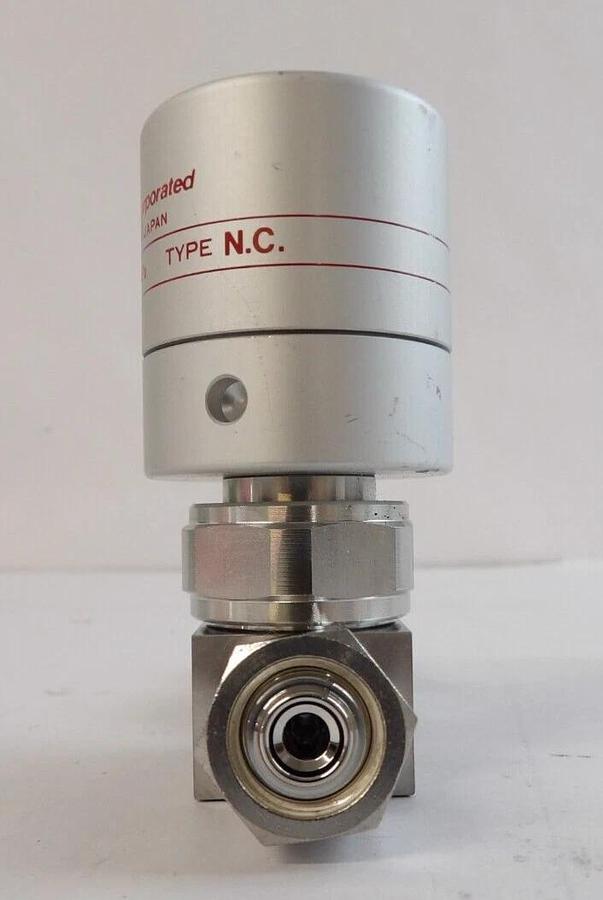 Used Fujikin 316L 316L-P Diaphragm Valve Type N.C. Reseller Lot of 3 Working Surplus
