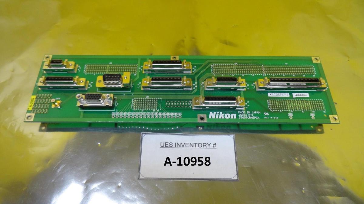 Used Nikon 4S013-371 Backplane Interface Board PCB STGSTCRMEPX4 NSR-S205C System Used