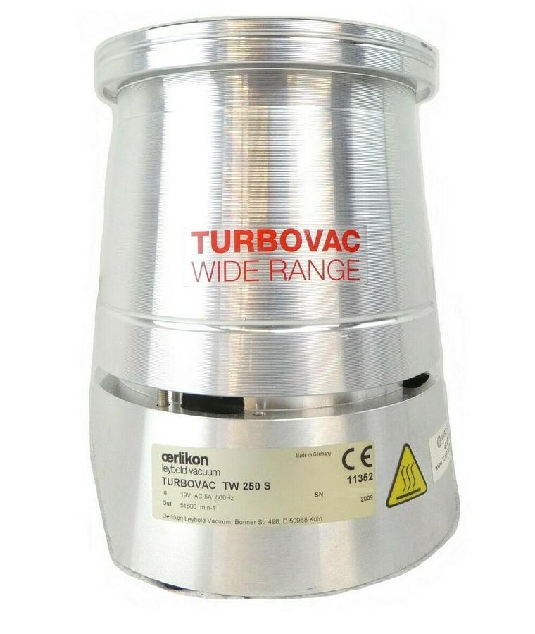 Used TURBOVAC TW 250 S Oerlikon Leybold 11352 Turbomolecular Pump Tested Working
