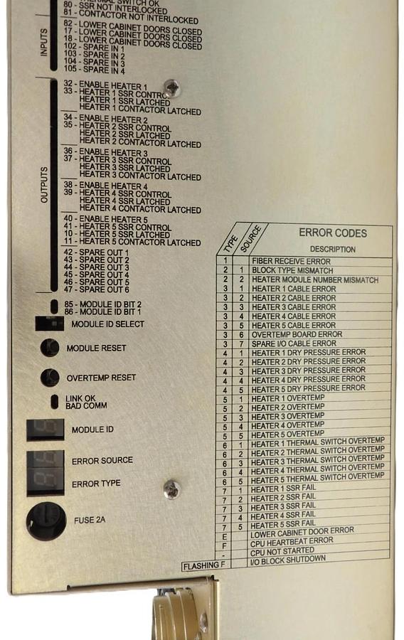 Semitool 900T0397-501 Anneal Control Box Assembly New Surplus