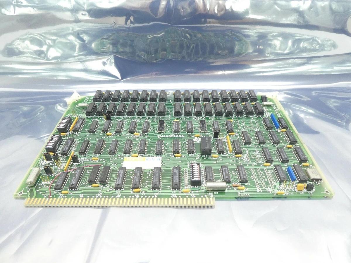 Used Texas Instruments 1600252-000 RAM Module PCB Card TM990/203A-2 Varian H2174001