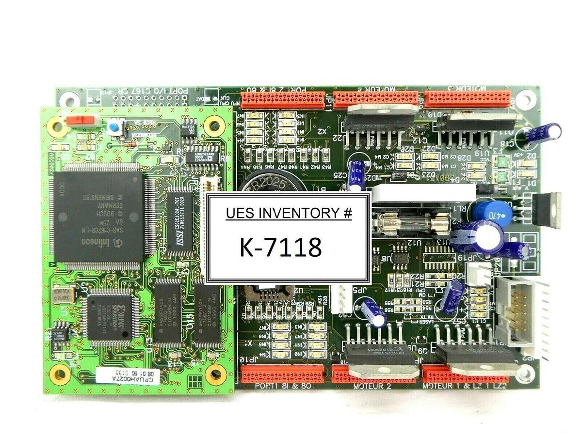 Used RECIF Technologies MOBJH0131D Motherboard PCB with CPU CPUAH0027A Working Spare
