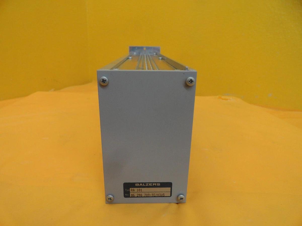 Used Balzers BG 290 709 TC 6-Channel Rate Adder Module RA 101 RA101 Used Working