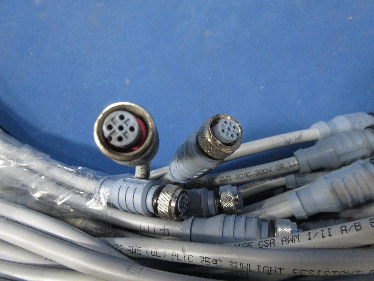 Used Devicenet 10150603 20’ Cables Lot of 13 used working