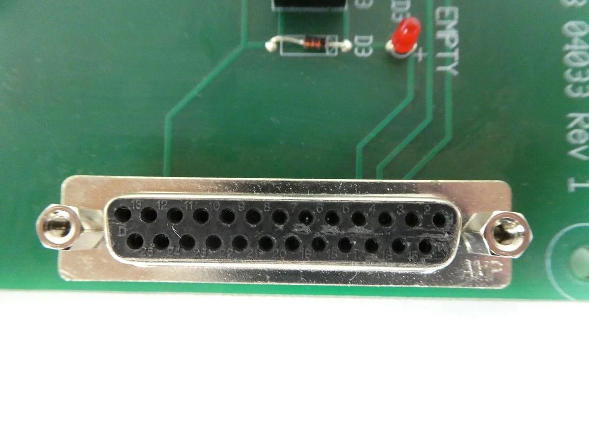 Used FujiFilm 04033 Cabinet Status Indicator PCB GenStream I/II Working Surplus