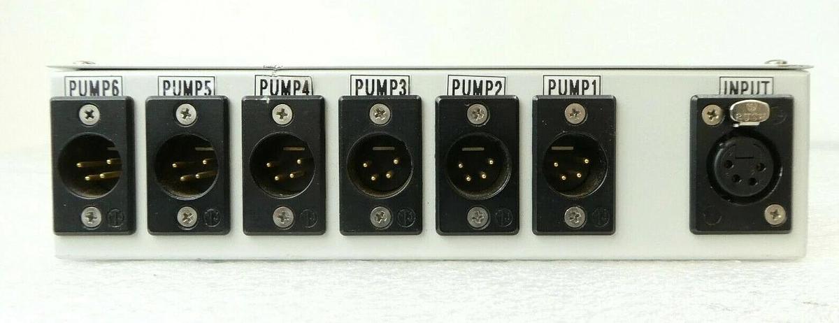 Used Edwards NGU078000P 6-Pump Vacuum Pump Switch Box Enclosure 6XPDM Working Surplus