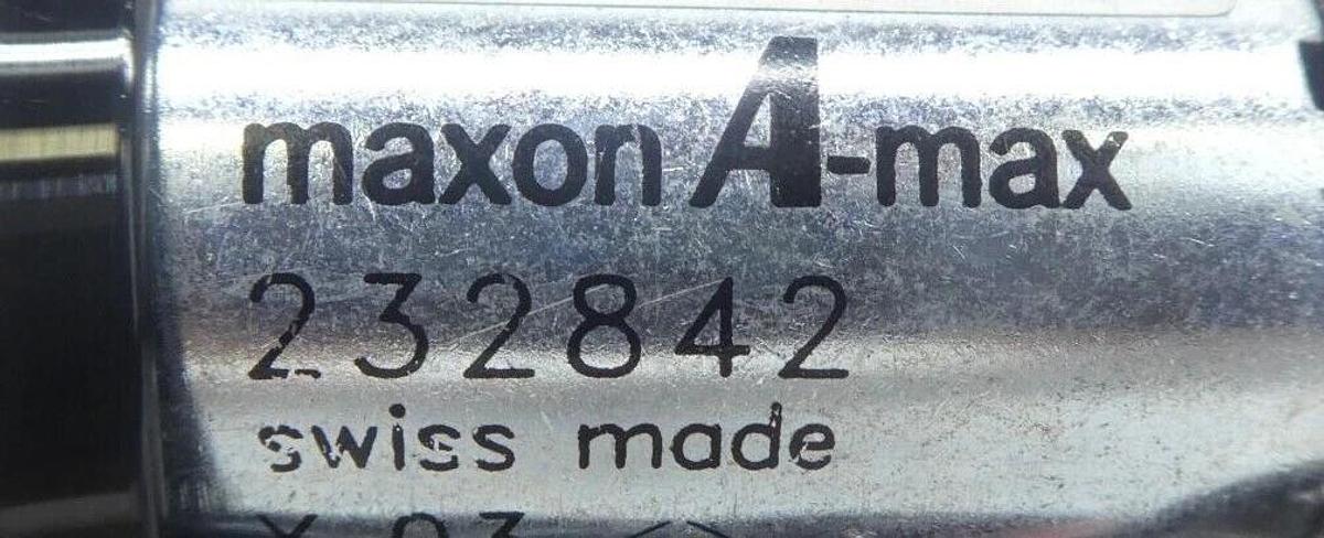 Used Maxon Motor 232842 Servo Motor A-max Nikon 4S602-385 NSR Series Working Surplus