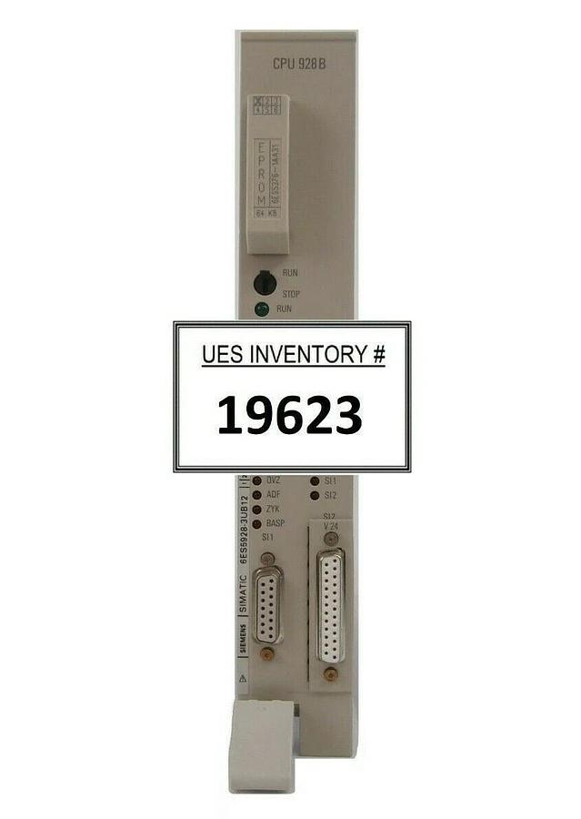 Used Siemens 6ES5928-3UB12 CPU 928 B PCB Card SIMATIC 6ES5752-0AA22 Balzers Unaxis