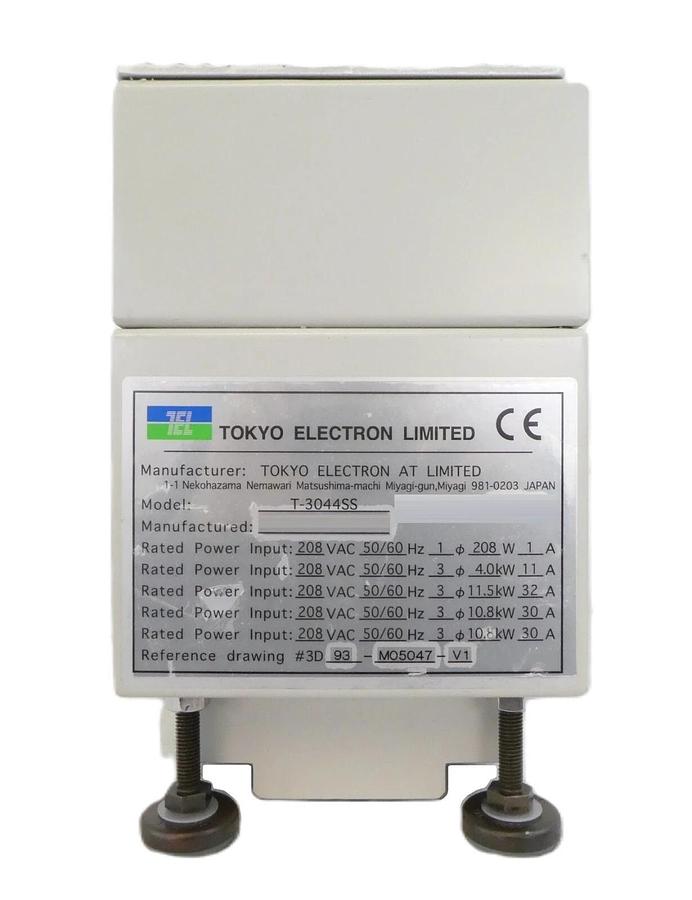 Used TEL Tokyo Electron 3D93-M05047-V1 Power Supply Unit T-3044SS Working Surplus
