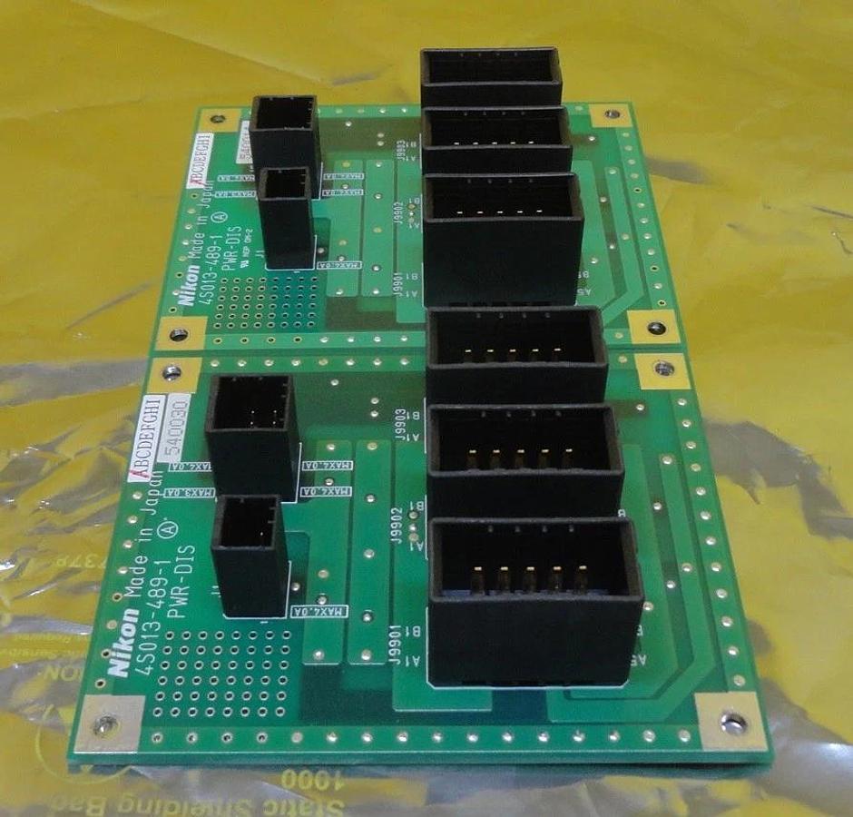 Used Nikon 4S013-489-1 A Power Distribution Board PCB PWR-DIS NSR Lot of 2 Used