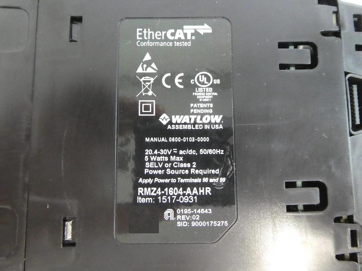 Used Watlow RMEA-FCAA-AAR9 Temperature Controller EZ-ZONE Lot of 13 Working Surplus