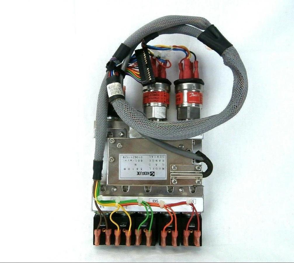 Used Kofloc 3810M Mass Flow Sensor 3810 60 SLM N2 Edwards A53340003 iH Tested Working