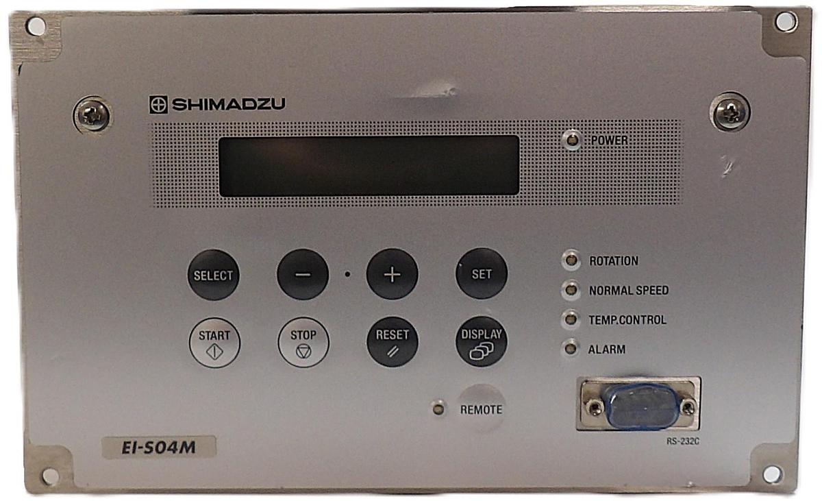 Used TMP Shimadzu EI-S04M (A1) Turbomolecular Pump Controller EI-S04M Working